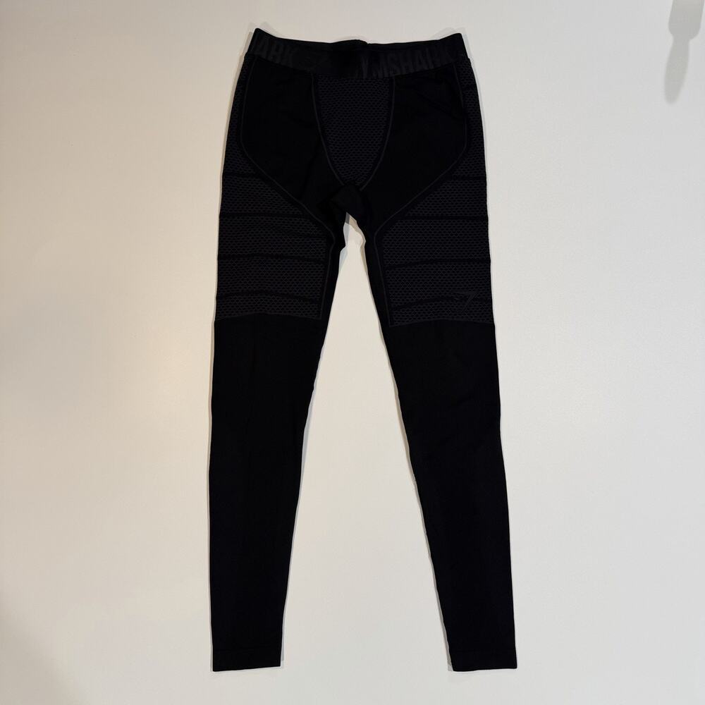 Gymshark Leggings Black Womens Size Small Weightlifting Workout CrossFit